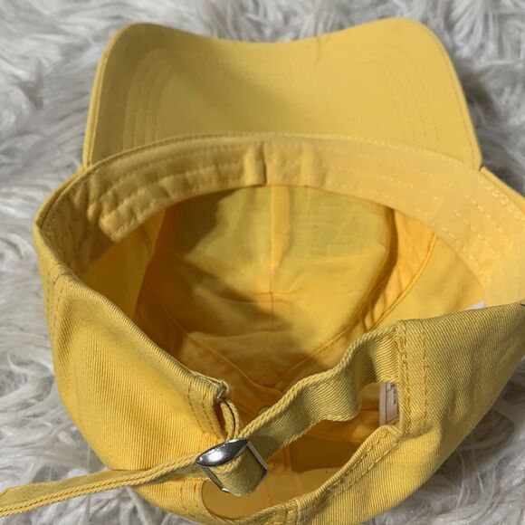 DISNEYLAND Resort appliqued hat cap yellow adjustable back size 57-61cm - Picture 10 of 10